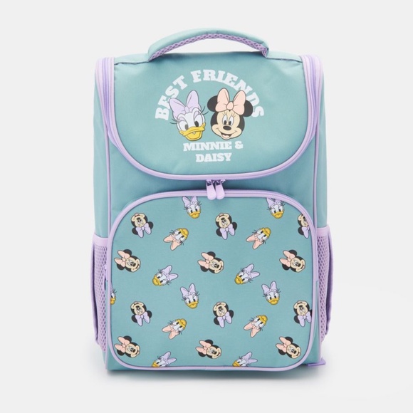 Disney Minnie Mouse Daisy Duck Mint Green Girls Kids Backpack Licensed NEW